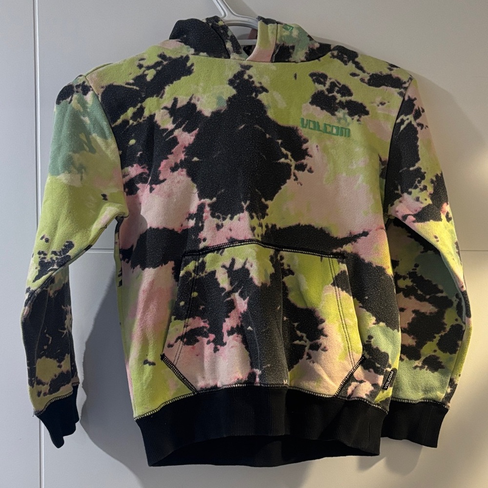 Volcom Multicolor Tie-Dye Hoodie